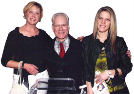 Lisa, Lori, and Tim Gunn